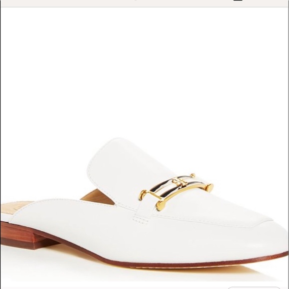 NEW Tory Burch "Amelia" Backless Loafer Ivory - Picture 2 of 12